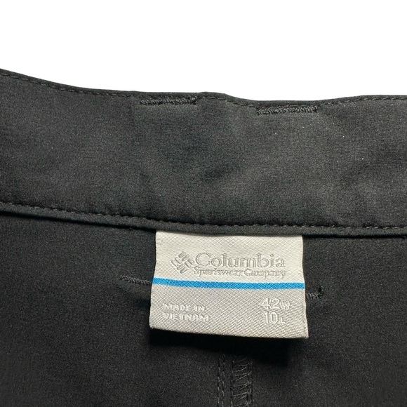 Columbia PFG Fishing Shorts Mens Size 42" x 10" Black Omni Shield Sportswear - Picture 8 of 9